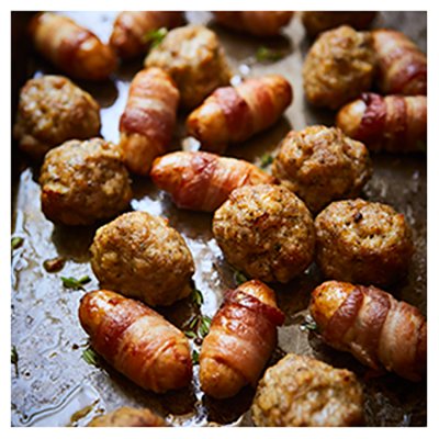No.1 Free Range Pigs in Blankets & Pork Stuffing Balls - 24 pack