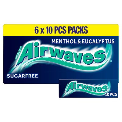 AIRWAVES Menthol Eucalyptus (2x15)x12 Dragees