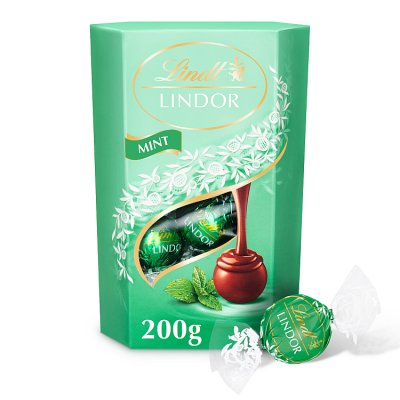 Lindt Lindor Mint Chocolate Truffles