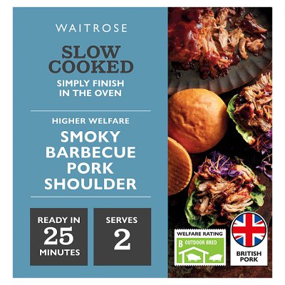 Waitrose Slow Cooked Smoky Barbecue Pork Shoulder