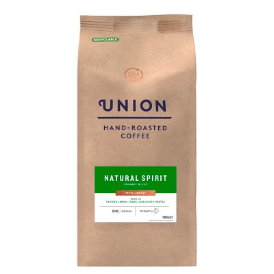 Union Coffee Natural Spirit Organic Wholebean