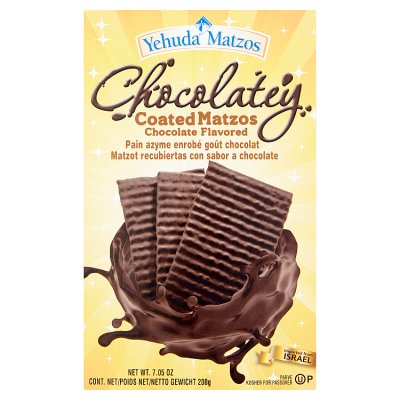 Yehuda Coated Matzot Chocolate Flavour