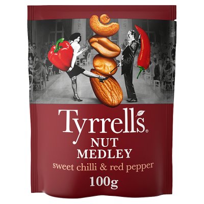 Tyrrells Nut Medley Sweet Chilli & Red Pepper