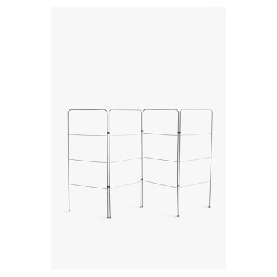John Lewis 4 Fold Zig Zag Clothes Airer