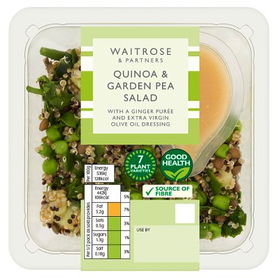 Waitrose Quinoa Garden Pea Salad Waitrose Partners