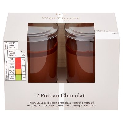 No.1 2 Pots au Chocolat