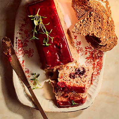 Turkey Rillette & Cranberry Terrine