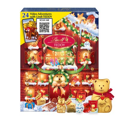 Lindt Teddy Chocolate Advent Calendar 250g