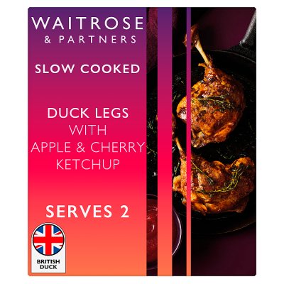 Waitrose Slow Cooked Duck with Apple Ketchup