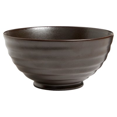 Asian Inspired Black Reactive Bowl 18cm
