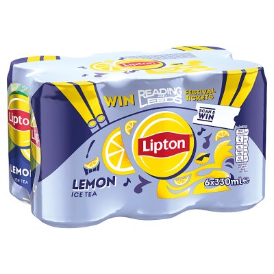Lipton Ice Tea Lemon Cans