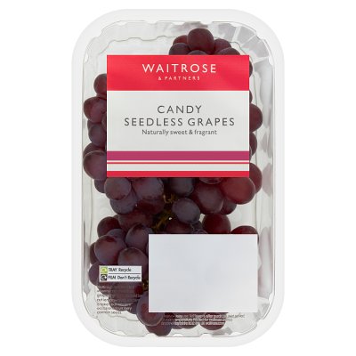 Waitrose Candy Seedless Grapes