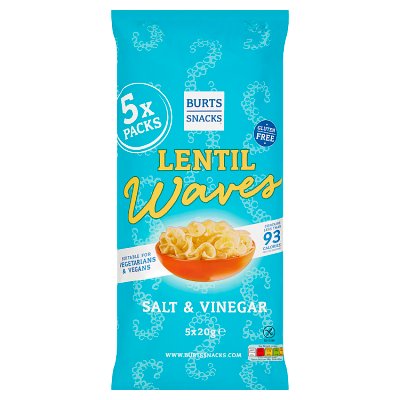 Burts Lentil Waves Salt & Vinegar