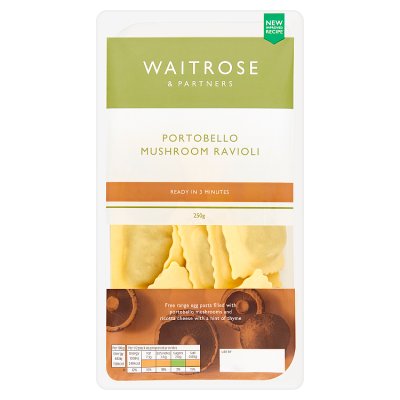 Waitrose Portobello Mushroom Ravioli