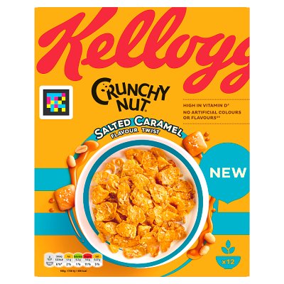 Kellogg's Crunchy Nut Salted Caramel Cereal