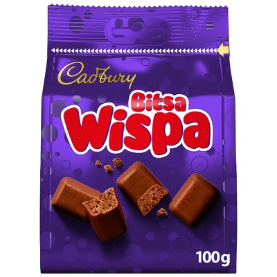 Cadbury Bitsa Wispa Chocolate Chocolate Bag
