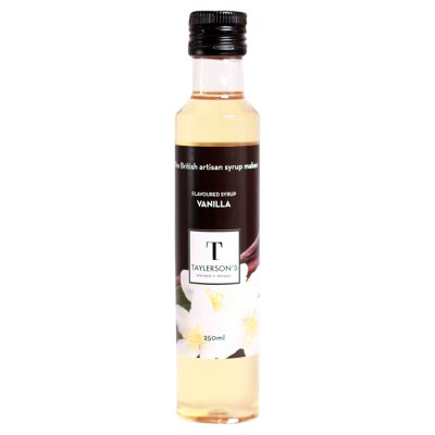 Taylerson's fine vanilla syrup