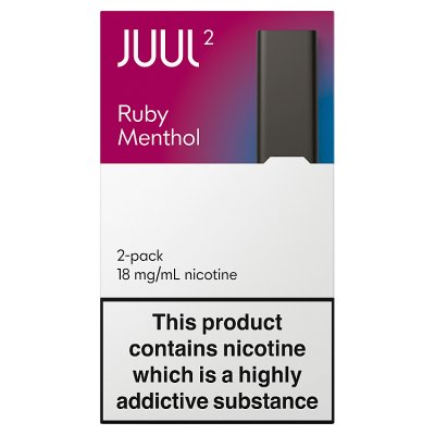 JUUL2 Pods UK Ruby Menthol 18mg 2s