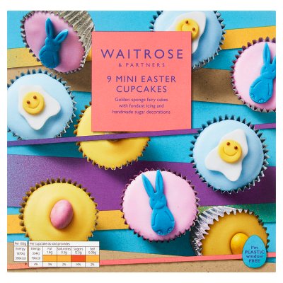 Waitrose 9 Easter Cupcakes