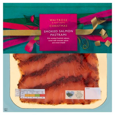 Waitrose Pastrami Smoked Scottish Salmon