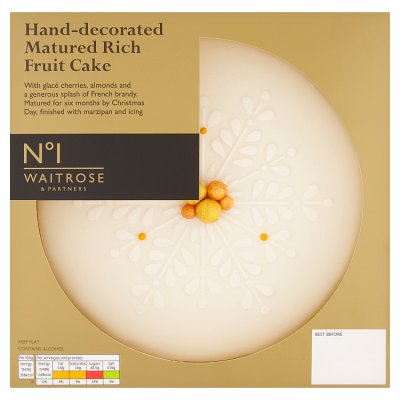 No.1 Hand Decorated Matured Rich Fruit Cake