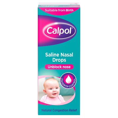 calpol soothe and care saline nasal drops