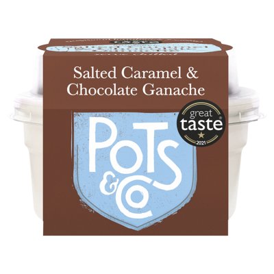 Pots & Co Handmade Salted Caramel & Chocolate Ganache