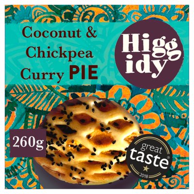 Higgidy Paneer, Coconut & Spiced Chickpea Pie