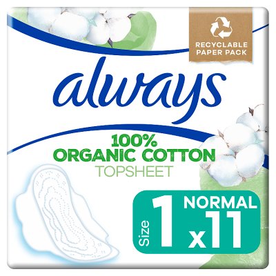 Always Cotton Protection Ultra Normal Size1 Pads
