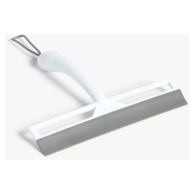 John Lewis Shower Squeegee, Grey/White