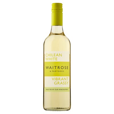 Waitrose Chilean Dry White Vibrant and Grassy