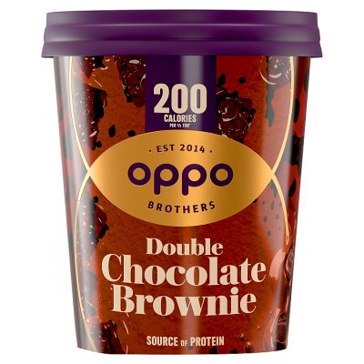 Oppo Double Chocolate Brownie Ice Cream