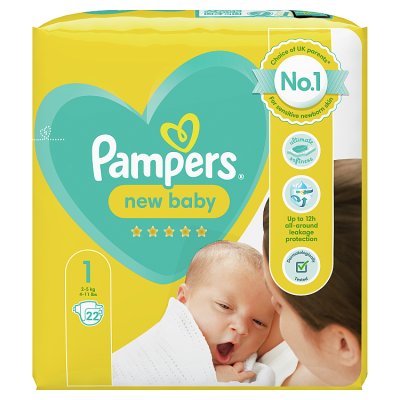 Pampers 1 New Baby Nappies