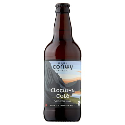Bragdy Conwy Brewery Clogwyn Gold Wales