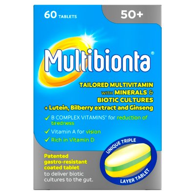 Multibionta 50+ Tablets