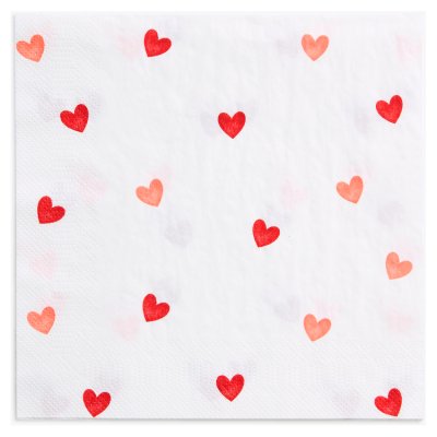 JL Heart Napkin
