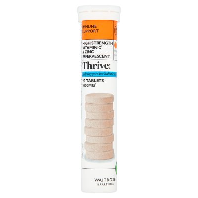 Waitrose Vitamin C & Zinc Effervescent