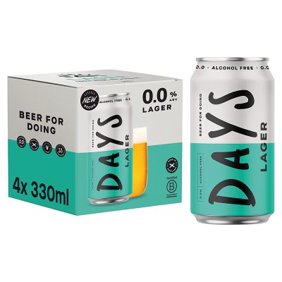 Days 0.0% Alcohol Free Lager