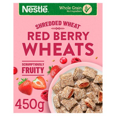 Nestlé Shredded Wheat Red Berries Vanilla