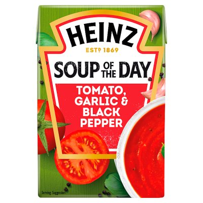 Heinz Soup of the Day Tomato, Roasted Garlic & Black Pepper Soup