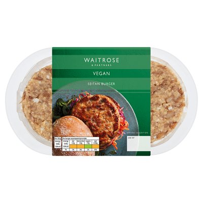 Waitrose Ve Seitan Burger