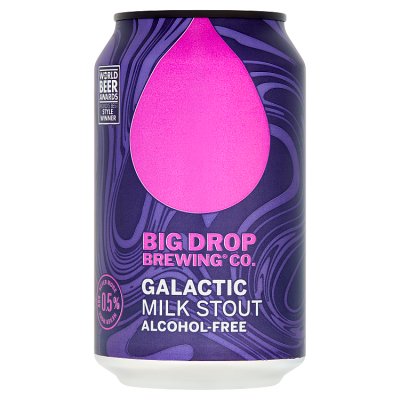 Big Drop Brewing Co Galactic Milk Stout Alcohol Free 0.5%