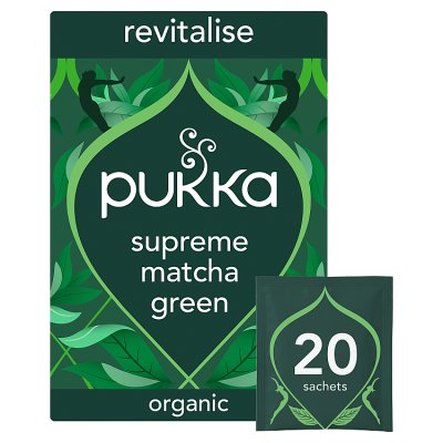 Pukka Organic Supreme Matcha Green 20 Tea Bags