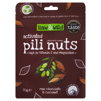 Raw & Wild Pili Nuts Chocolate & Coconut