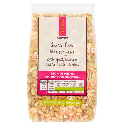 Waitrose Love Life Quick Cook Minestrone