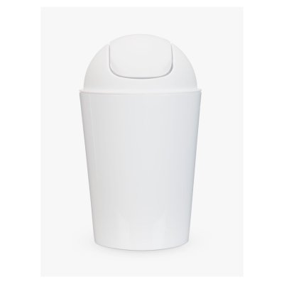 ANYDAY White Flip Top Bin