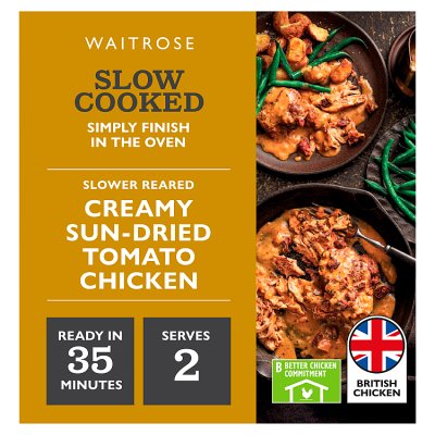 Waitrose Slow Cooked Creamy Sun-Dried Tomato Chicken