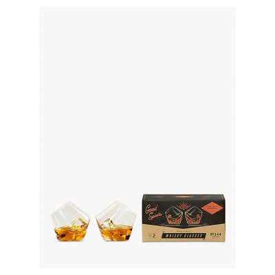 Gentlemen's Hardware Rocking Whiskey Glasses Set of 2 230ml