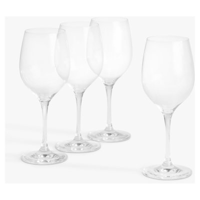 John Lewis Studio Red Wine Glasses 4 Pack