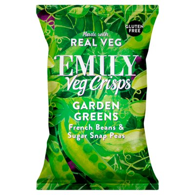 Emily Veg Crisps Garden Greens